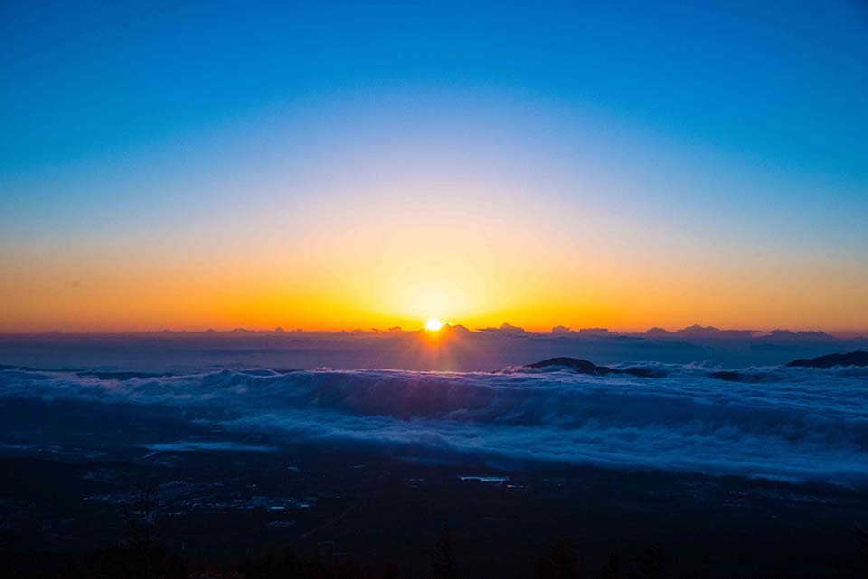 小富士からの御来光